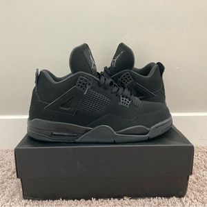Black cat Jordan 4 reps